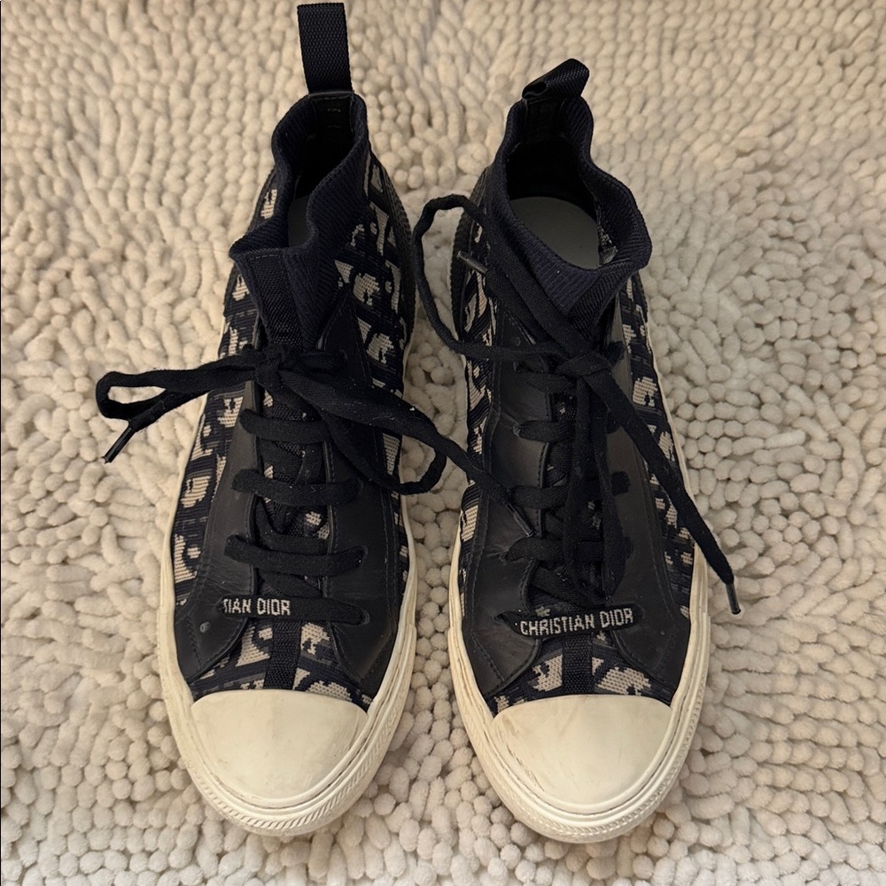 Christian Dior Women's Walk'n Dior High Top Sneakers size38.5